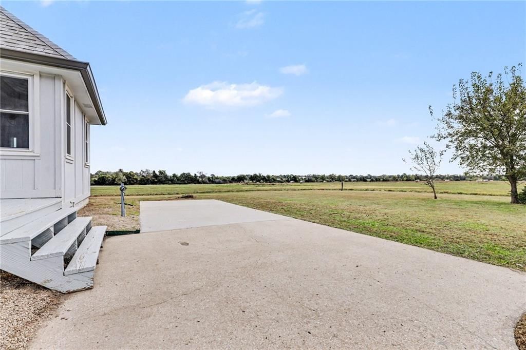 Concrete driveway and concrete patio at 26503 283rd Street, Harrisonville, MO 64701