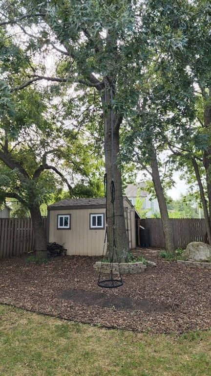 Mature trees at 541 E Mockingbird Street, Gardner, KS 66030
