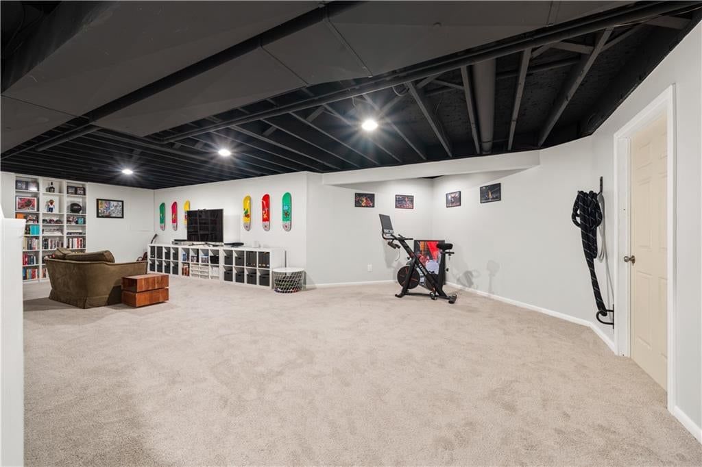 Photo 29: finished basement, 13912 Birch Street, Overland Park, KS 66224