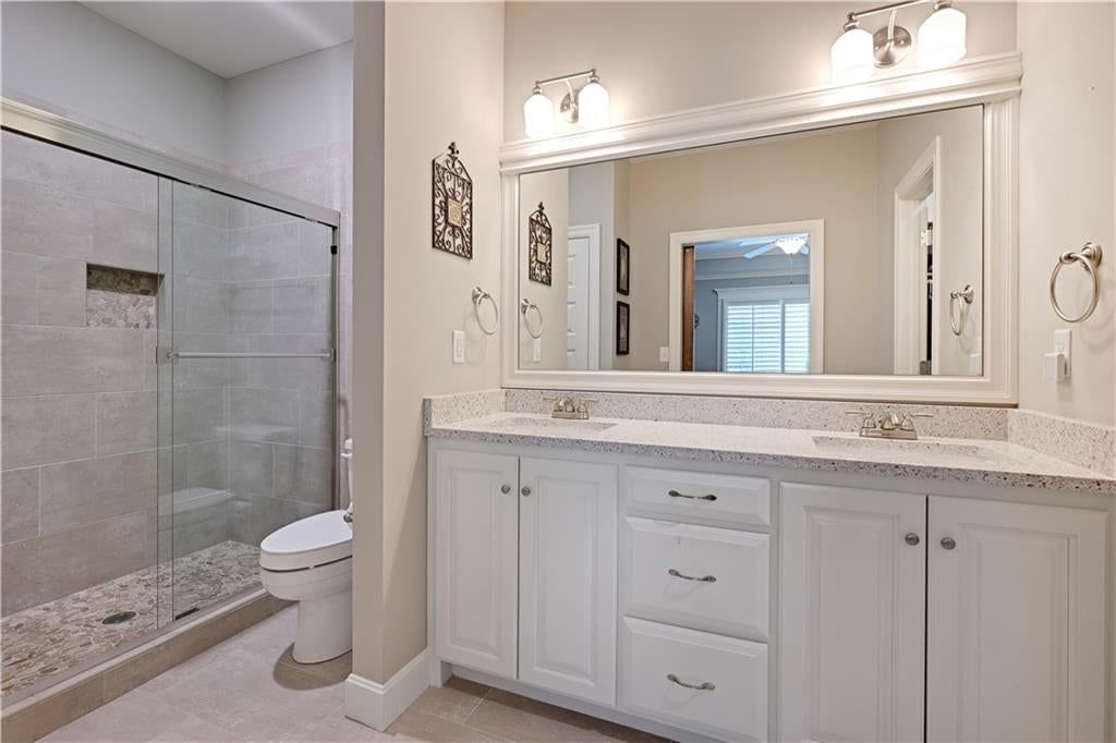 Photo 22: frameless glass shower, 16001 Granada Street #230, Stilwell, KS 66085