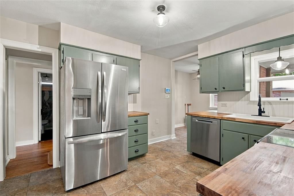 Photo 11: painted kitchen cabinets, 2914 Shrine Park Road, Leavenworth, KS 66048