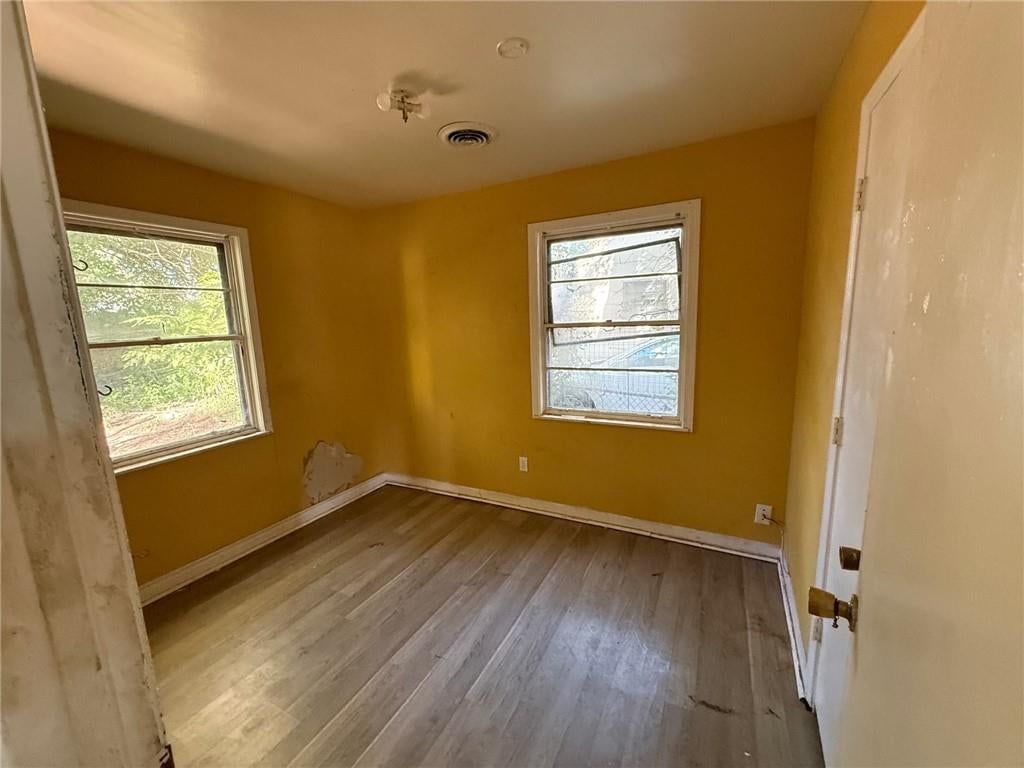 Main-floor primary bedroom at 4738 Woodend Avenue, Kansas City, KS 66106