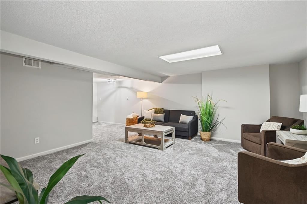 Finished basement at 10995 Rosehill Road, Overland Park, KS 66210