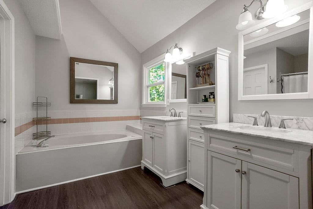Double vanity and white vanity at 16110 W 82nd Place, Lenexa, KS 66219