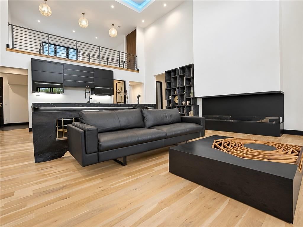 Fireplace at 8826 Mc Coy Street, Lenexa, KS 66227