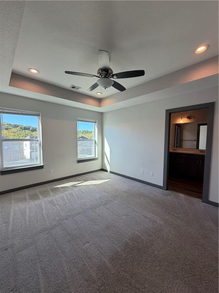 Tray ceiling at 7624 N Mercier Court, Kansas City, MO 64118