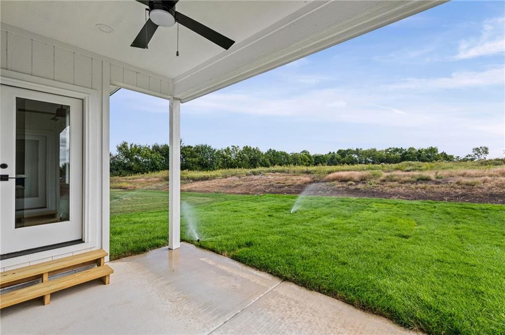 Outdoor fireplace at 18949 W 193rd Terrace, Spring Hill, KS 66083