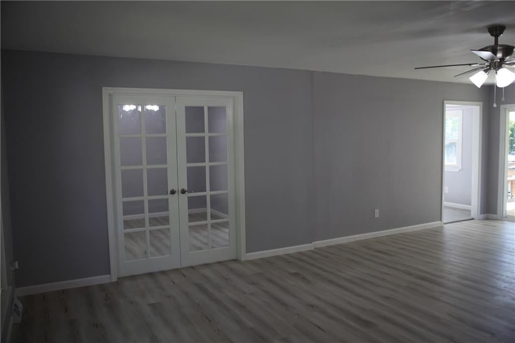 Open floor plan and luxury vinyl floors at 1101 SW 21st Street, Blue Springs, MO 64015