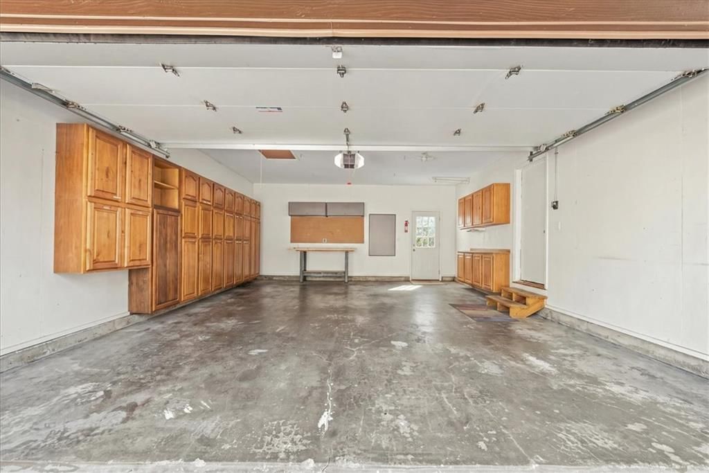 Garage storage system at 10417 OAKMONT Street, Overland Park, KS 66215