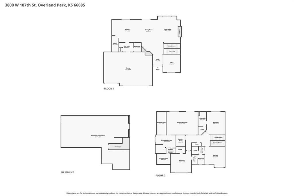 Big backyard and fenced yard at 3800 W 187th Street, Overland Park, KS 66085