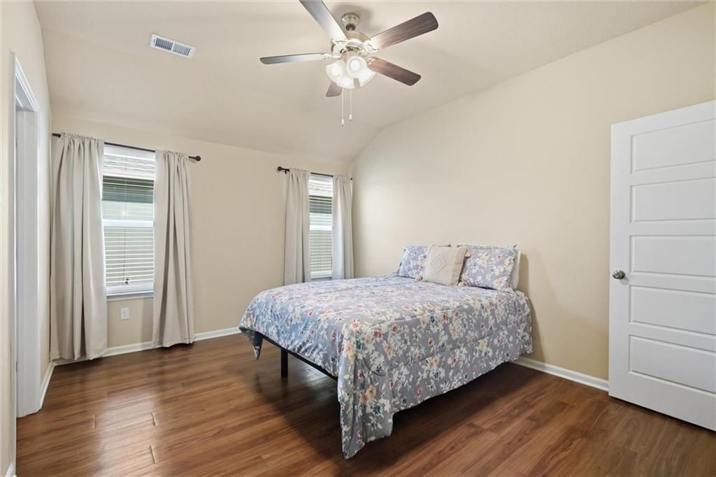 Main-floor primary bedroom at 526 N Pear Street, Gardner, KS 66030