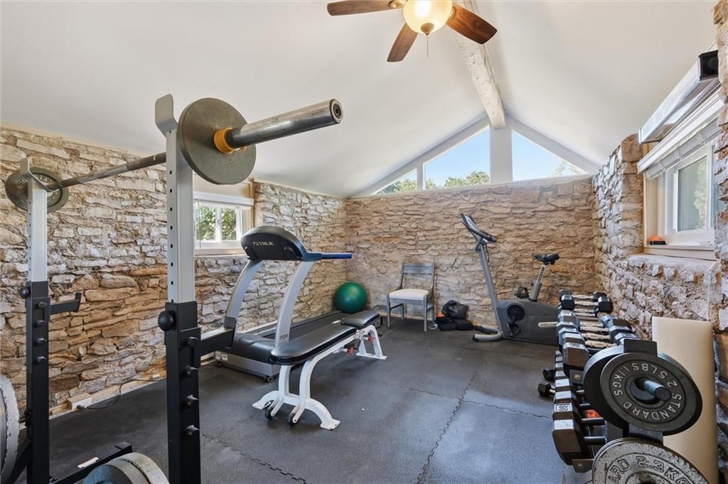 Home gym at 14340 S Gardner Road, Gardner, KS 66030