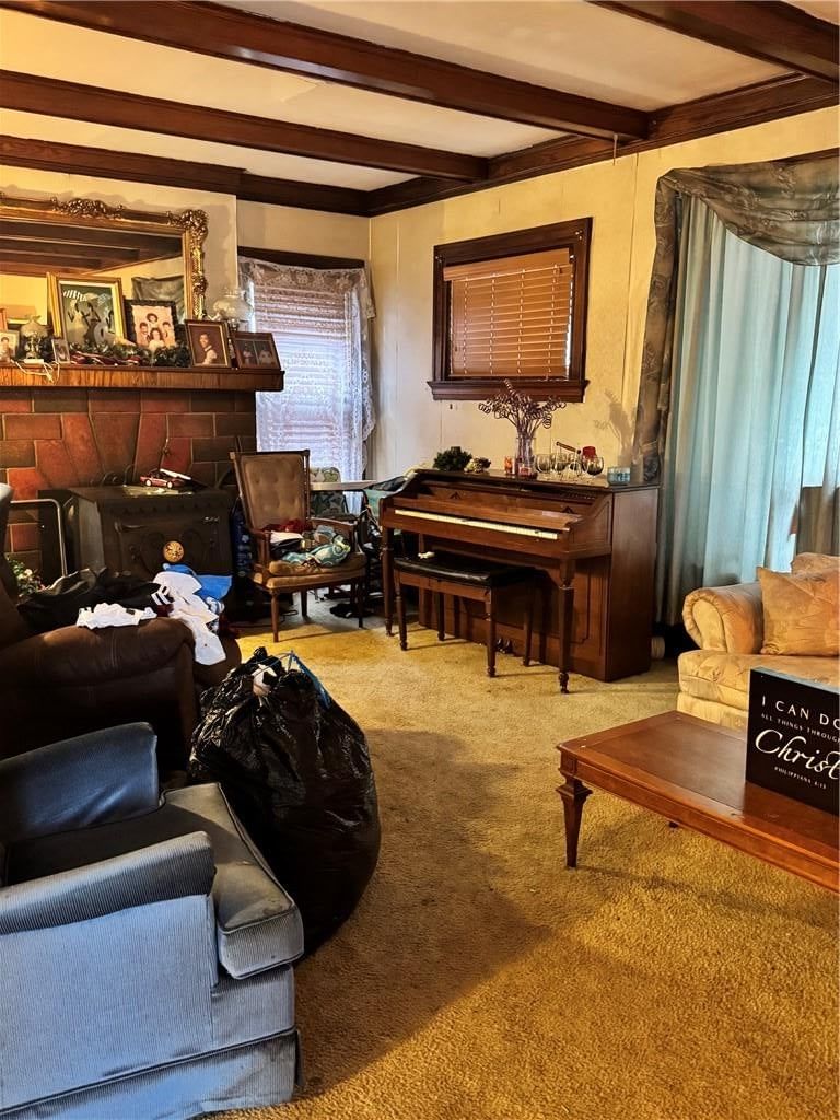 Fireplace at 1007 Laurel Avenue, Kansas City, KS 66104