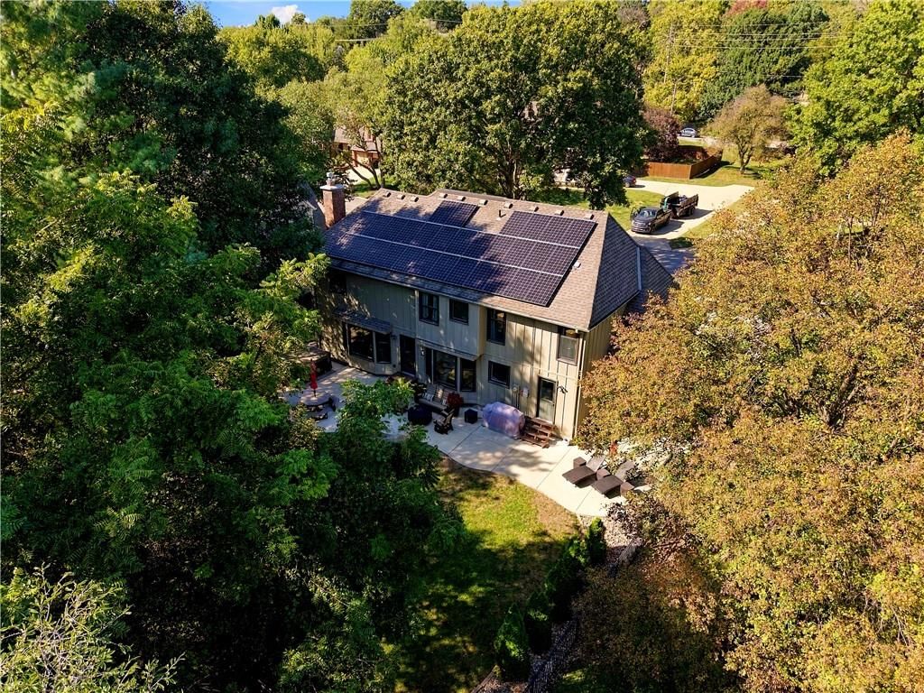 Solar panels at 13011 W 83rd Terrace, Lenexa, KS 66215