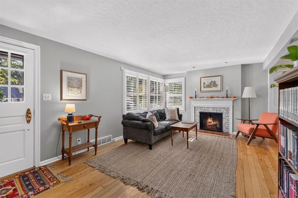 Fireplace and tile fireplace at 4112 W 69TH Street, Prairie Village, KS 66208