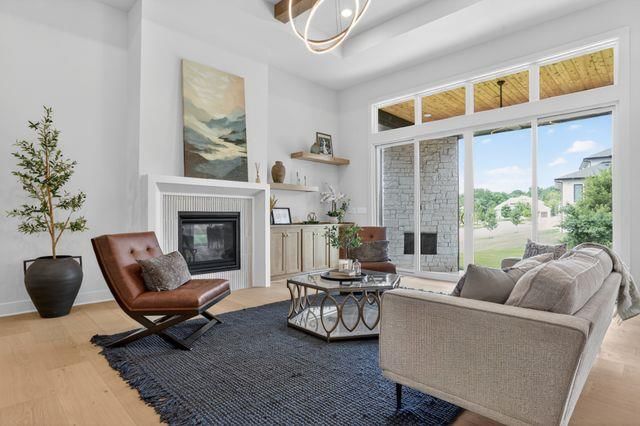 Fireplace at 8994 Ginger Street, Lenexa, KS 66227