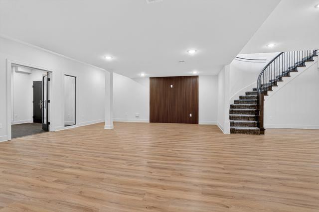 Finished basement at 8994 Ginger Street, Lenexa, KS 66227