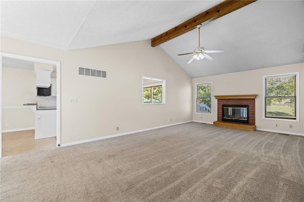 Open floor plan at 1558 W Mulberry Street, Olathe, KS 66061