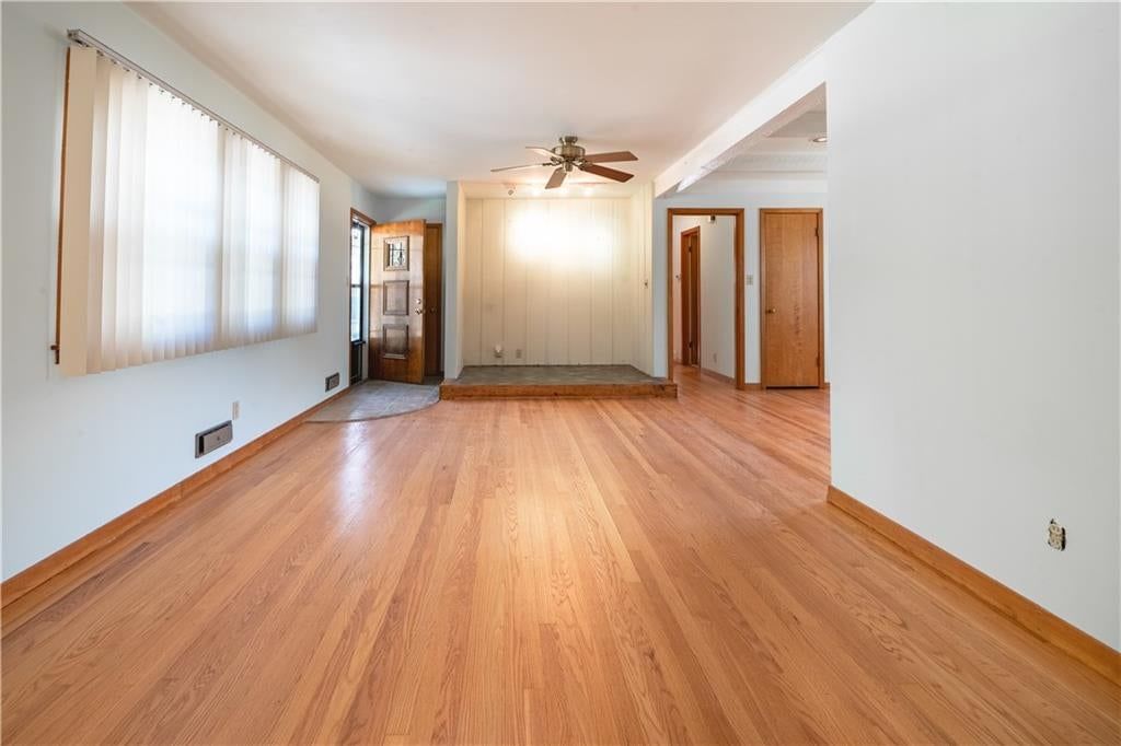 Hardwood floors at 5820 N Lenox Avenue, Kansas City, MO 64151