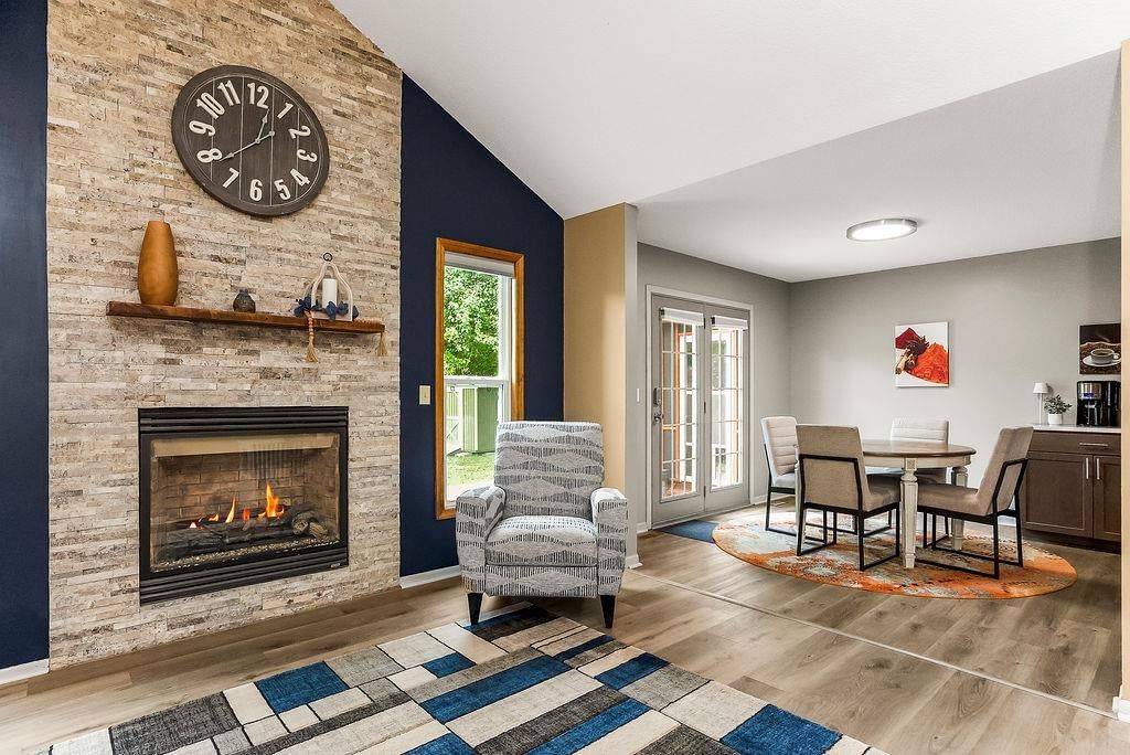 Breakfast nook and recessed lighting at 1107 ELM Circle, Pleasant Hill, MO 64080