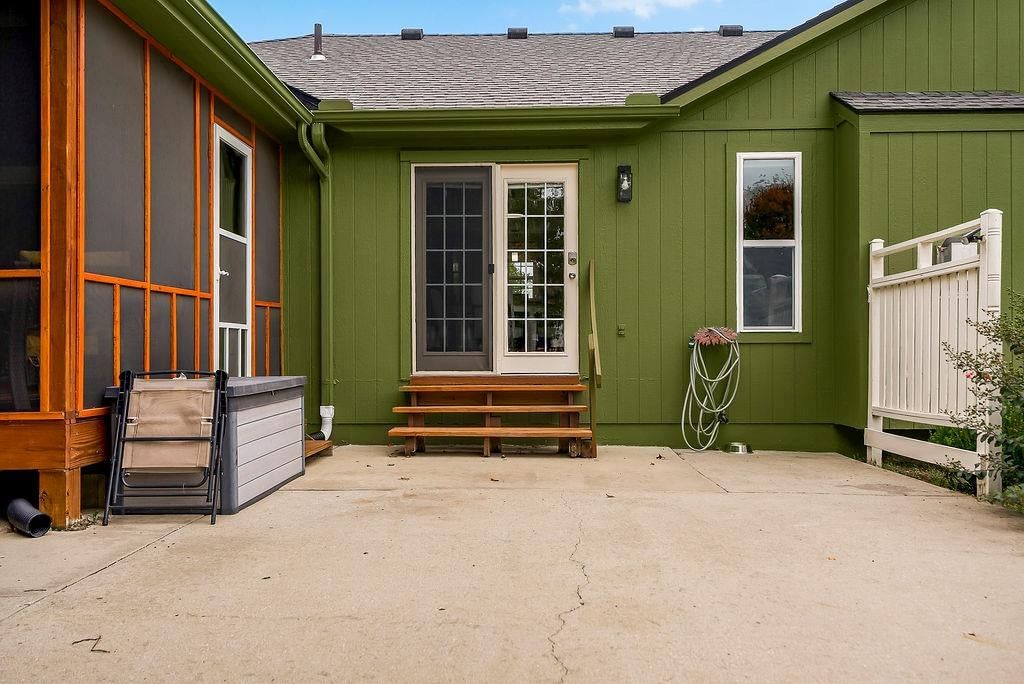 Concrete patio at 1107 ELM Circle, Pleasant Hill, MO 64080