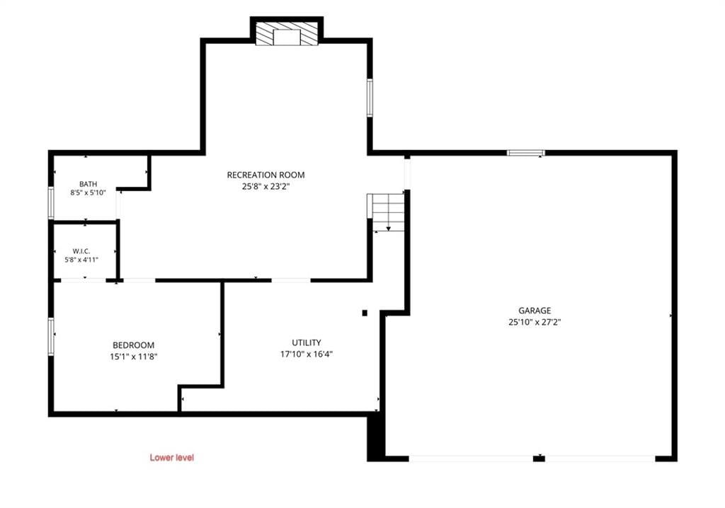 Finished basement and attached garage at 4903 NW 67th Terrace, Kansas City, MO 64151