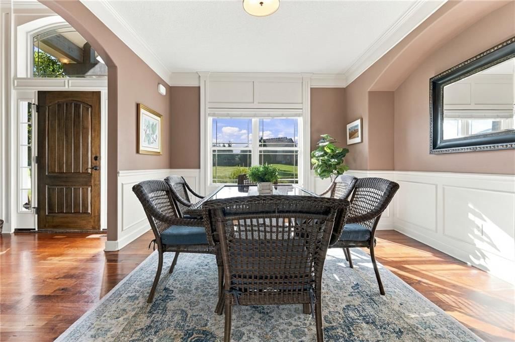 Wainscoting or board and batten and white trim at 17700 NW 130th Terrace, Platte City, MO 64079