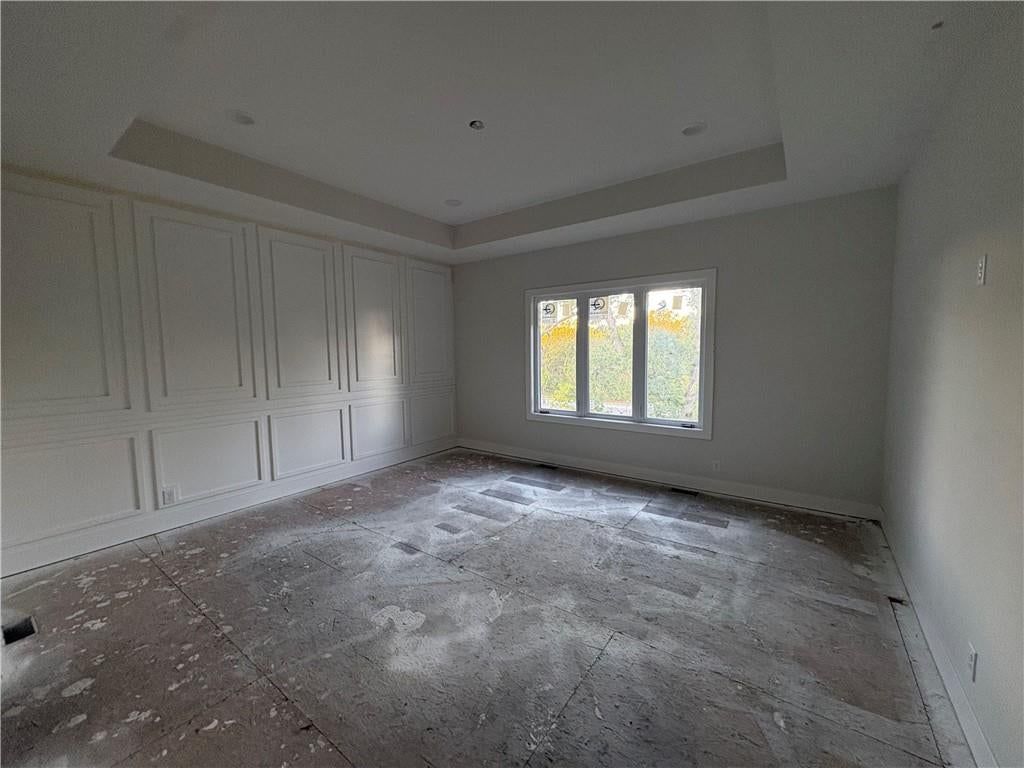 Shiplap / paneling and tray ceiling at 121 Teton Ridge, Lake Winnebago, MO 64034