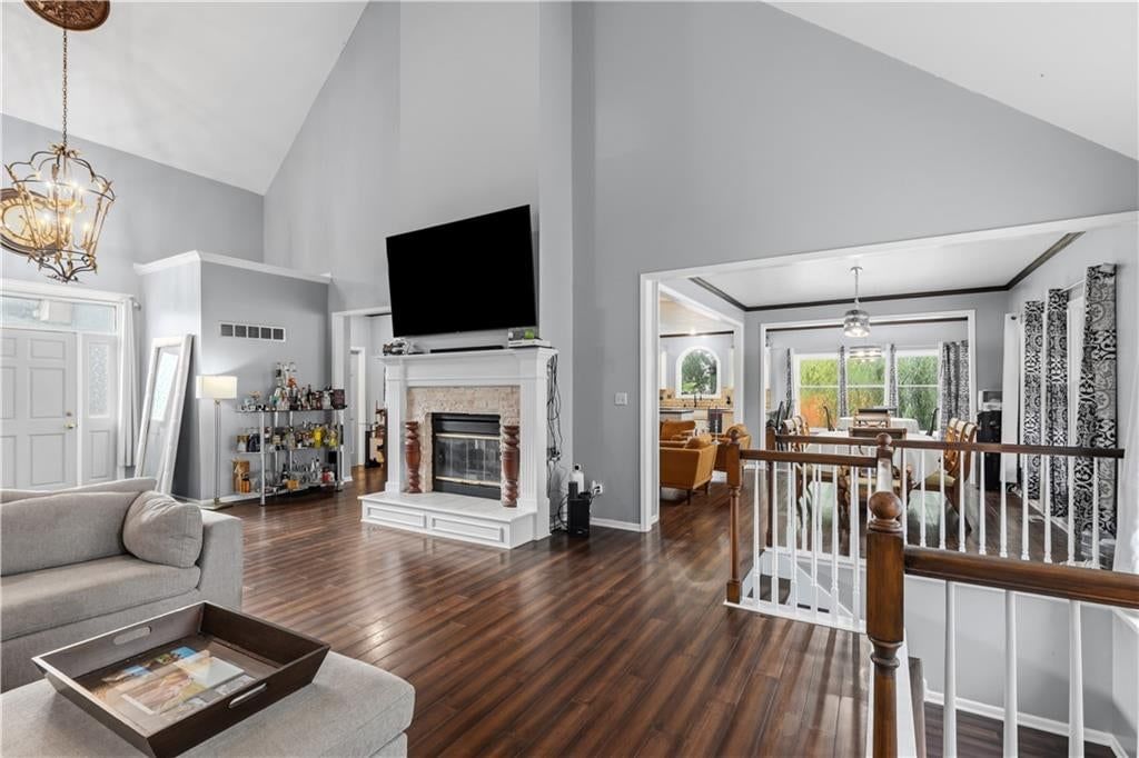 Fireplace at 7407 Marion Avenue, Kansas City, MO 64133