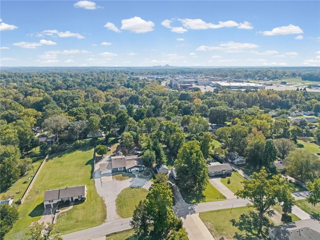 Big backyard, mature trees and flat lot at 3101 56th Terrace, Kansas City, MO 64119