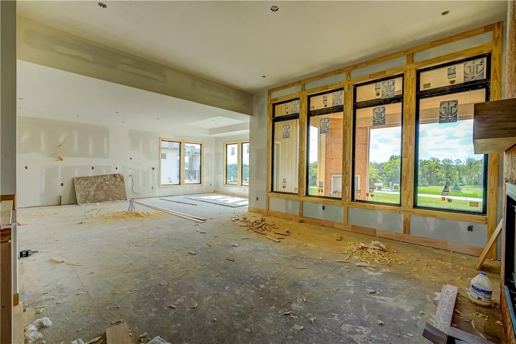 Open floor plan at 13 Red Fox Circle, Lake Winnebago, MO 64034