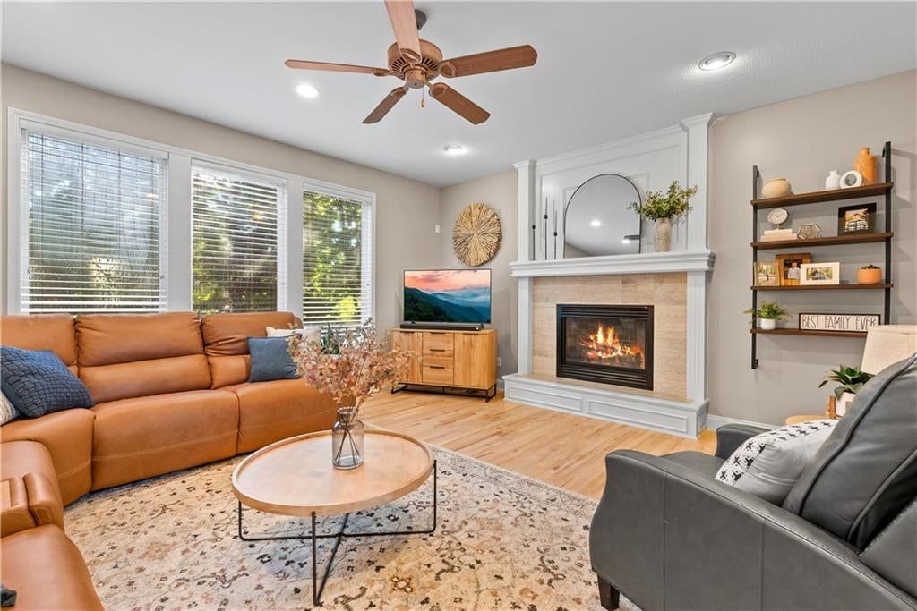 Fireplace at 15815 E 76th Street, Kansas City, MO 64139