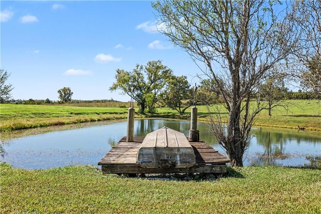 Pond or creek visible on the lot at 14891 142nd Street, Bonner Springs, KS 66012