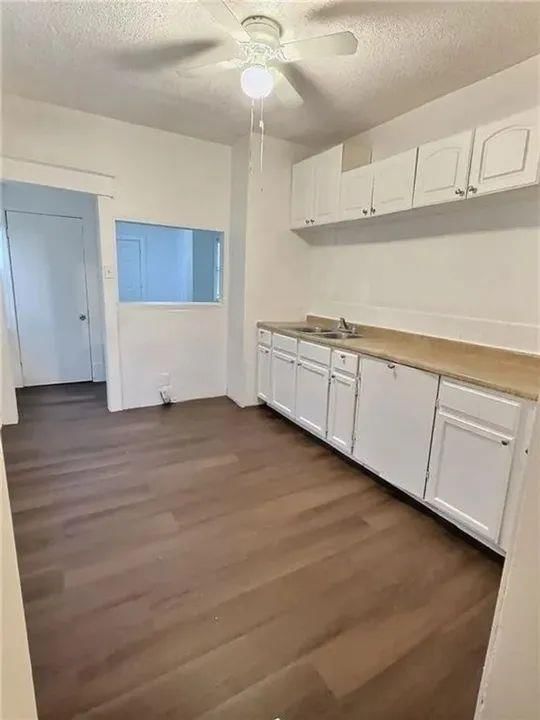 White kitchen at 2006 Agnes Avenue, Kansas City, MO 64127