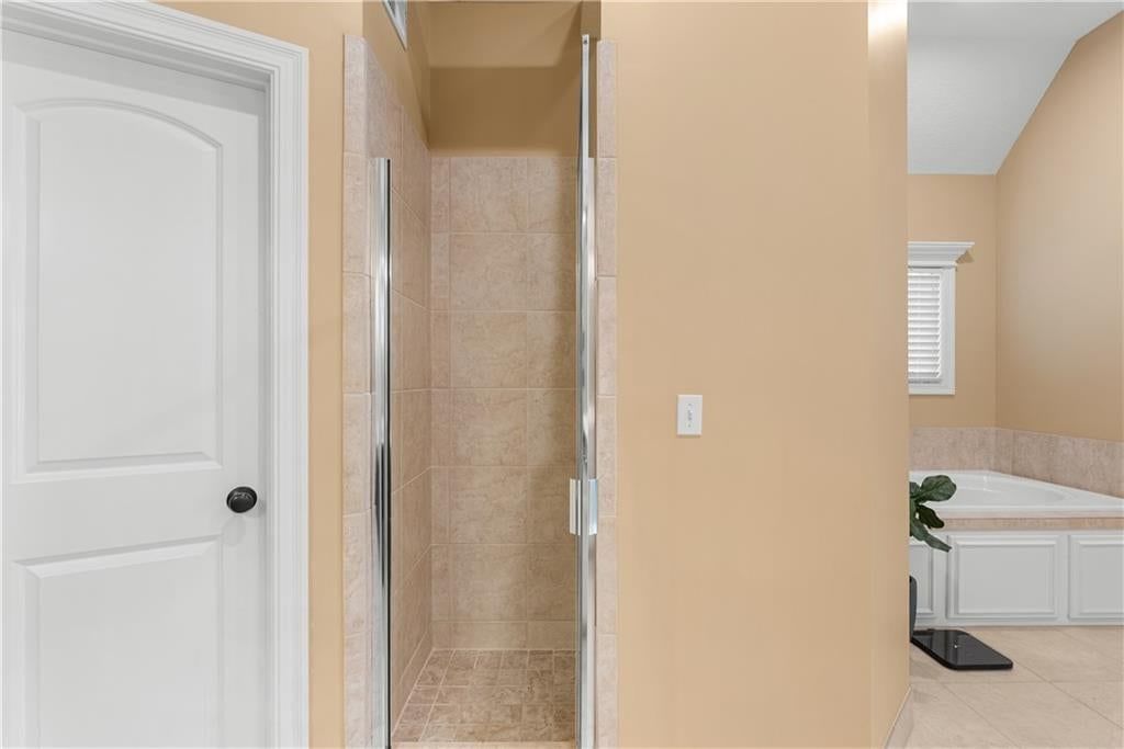 Walk-in shower at 311 NW Rockwood Court, Lee's Summit, MO 64081