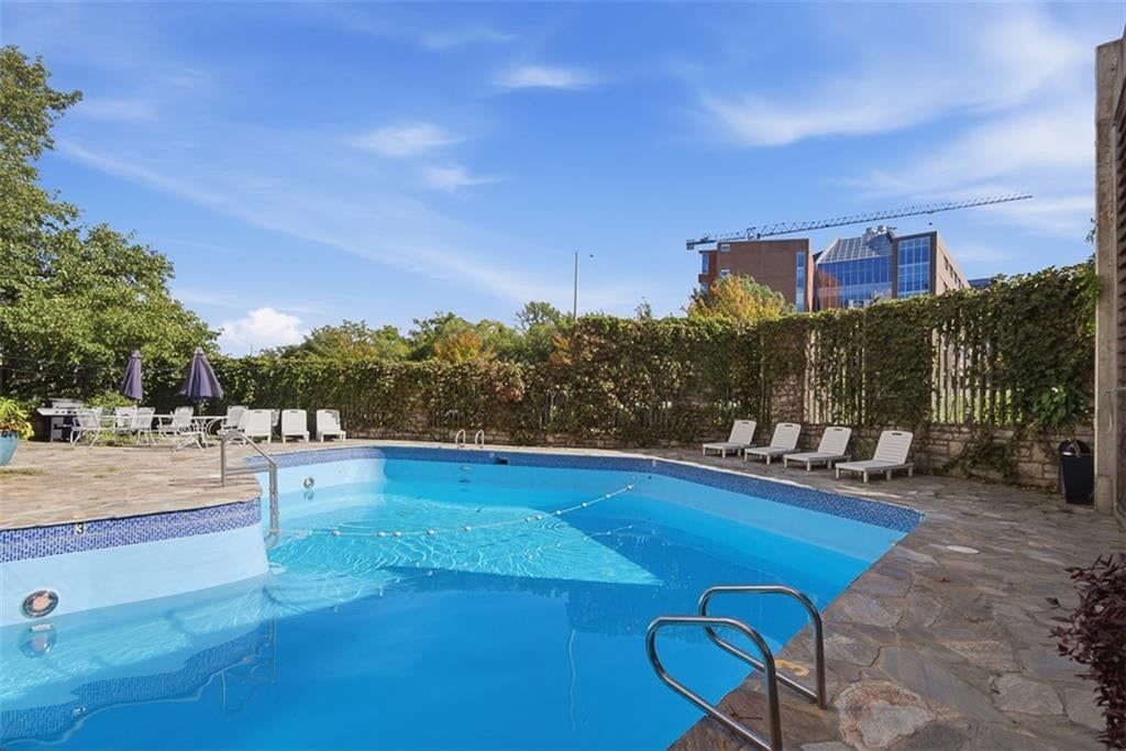 Paver patio at 3838 Rainbow Boulevard #101, Kansas City, KS 66103