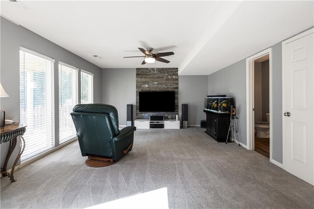 Finished basement at 23707 W 58th Terrace, Shawnee, KS 66226