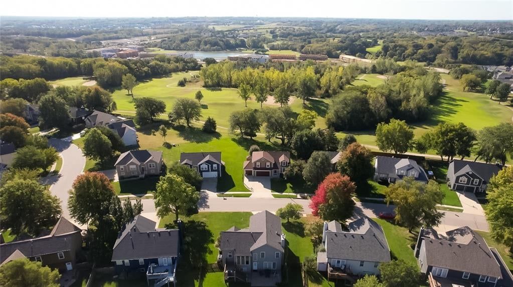 Golf course visible from the property at 23707 W 58th Terrace, Shawnee, KS 66226