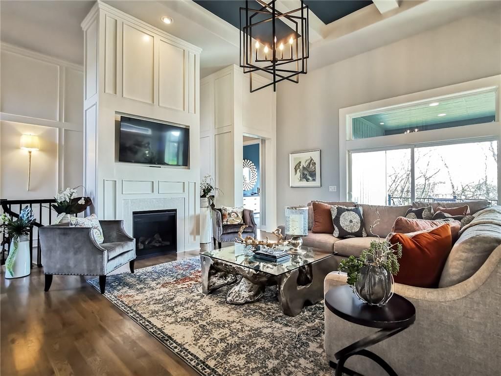 Fireplace at 10514 N Olive Court, Kansas City, MO 64155