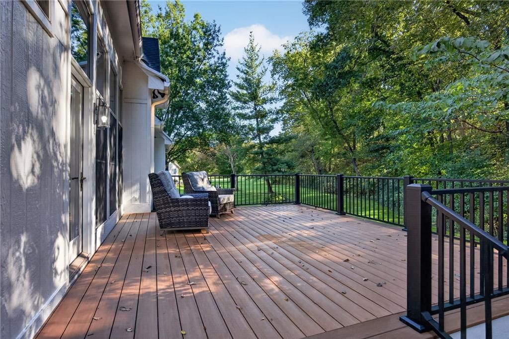 Deck and wood deck at 6245 Arapahoe Street, Shawnee, KS 66226