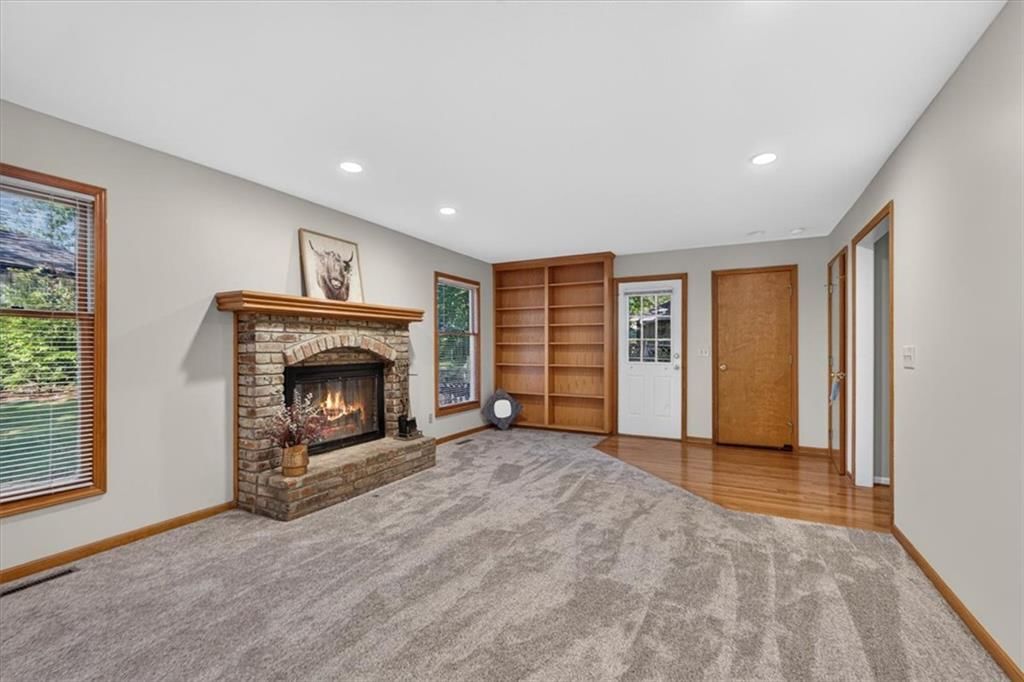 Fireplace at 10228 Caenen Drive, Lenexa, KS 66215