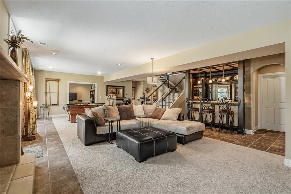 Second kitchen and wet bar at 8959 Chestnut Street, Lenexa, KS 66220