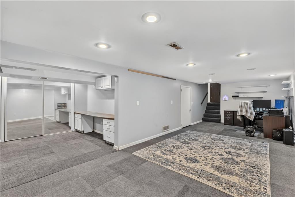 Finished basement at 5348 W 102 Street, Overland Park, KS 66207
