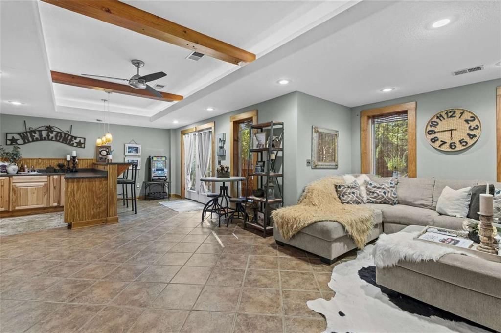 Home gym at 211 Surrey Court, Smithville, MO 64089