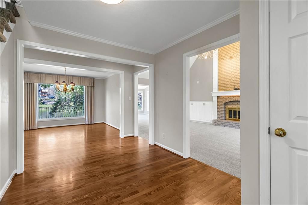 Hardwood floors at 3806 NE Beechwood Drive, Lee's Summit, MO 64064