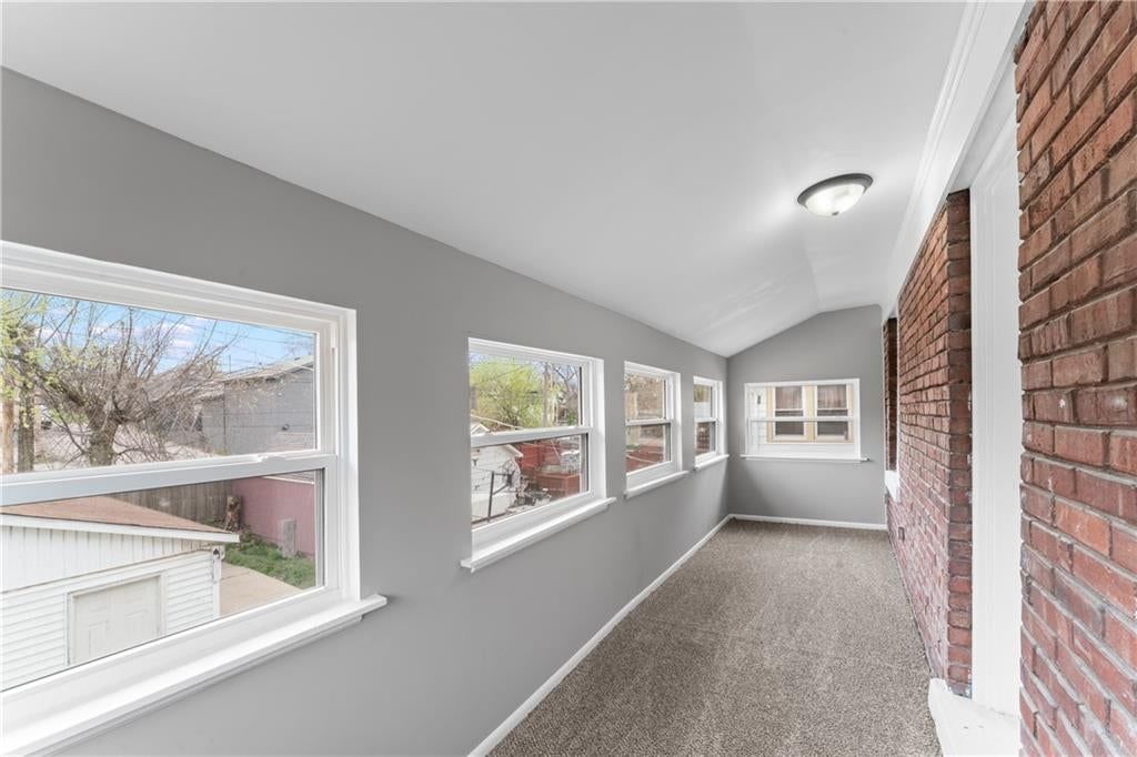 Exposed brick wall at 222 N 17th Street, Kansas City, KS 66102