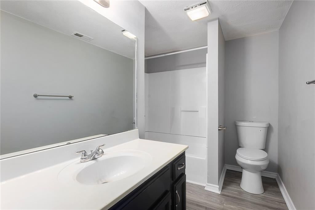 Black vanity at 1212 Kingman Street, Leavenworth, KS 66048