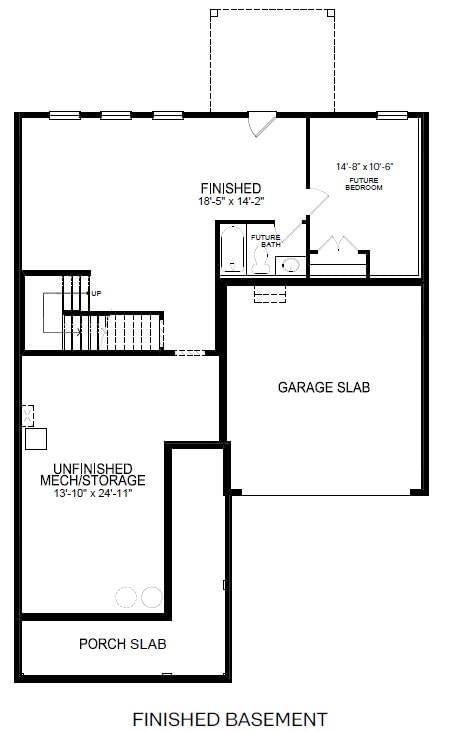 Finished basement at 16798 S Loiret Street, Olathe, KS 66062