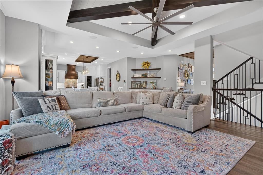 Photo 7: open floor plan, 17219 S Allman Road, Olathe, KS 66062