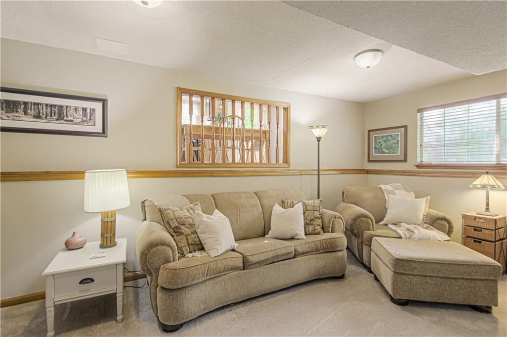 Finished basement at 1133 E Charlotte Town Road, Olathe, KS 66061